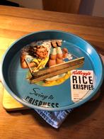 Retro dienblad Kellogg’s Rice Krispies, Verzamelen, Retro, Ophalen of Verzenden