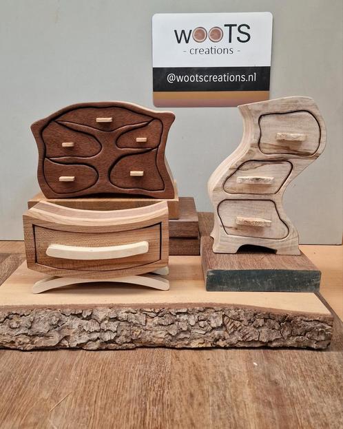 Ambachtelijk, hout, creatief, Huis en Inrichting, Woonaccessoires | Overige, Nieuw, Ophalen of Verzenden