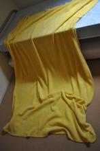 Plaid, geel, 158 bij 220 cm, Ophalen of Verzenden, Gebruikt