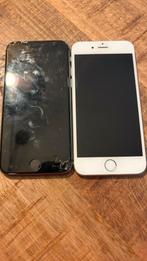 Kapotte iphone 6 en 8, Telecommunicatie, Mobiele telefoons | Apple iPhone, Ophalen of Verzenden, Zo goed als nieuw, Zwart, 64 GB