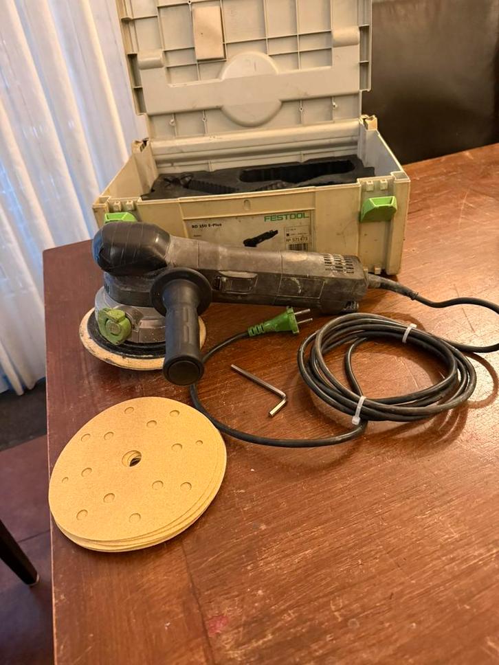 Te koop festool RO 150 E, Doe-het-zelf en Verbouw, Gereedschap | Schuurmachines, Gebruikt, Excentrische schuurmachine, Minder dan 600 watt