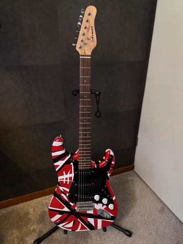 Eddie van Halen Frankenstrat - ZELFGEMAAKT **waardepeiling** beschikbaar voor biedingen