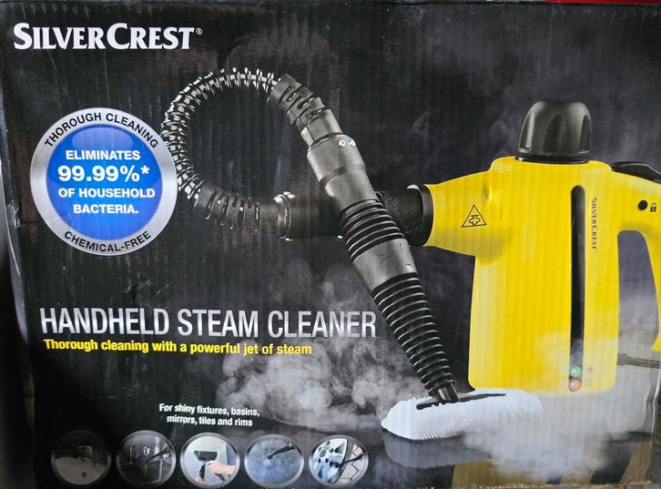 SilverCrest Handstoomreiniger - Compact en Krachtig!, Witgoed en Apparatuur, Stoomapparaten, Ophalen of Verzenden