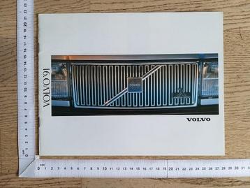 Volvo modellen, brochure 1991 beschikbaar voor biedingen