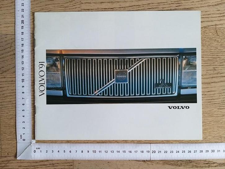 Volvo modellen, brochure 1991, Boeken, Auto's | Folders en Tijdschriften, Gelezen, Volvo, Ophalen of Verzenden
