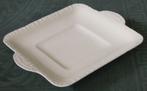 Nr L179: 1 Vierkante Wedgwood Shell Edge presenteerschaal, Gebruikt, Ophalen of Verzenden, Schaal of Schalen, Tweedehands onbekend