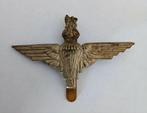 Britse Parachute Regiment Airborne Cap Badge Wo2, Ophalen of Verzenden, Landmacht, Engeland, Embleem of Badge