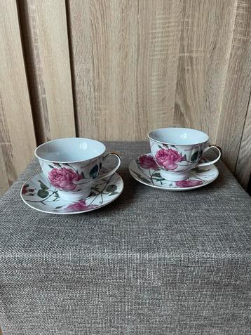 Affek Design Kopjes met Bloemen beschikbaar voor biedingen