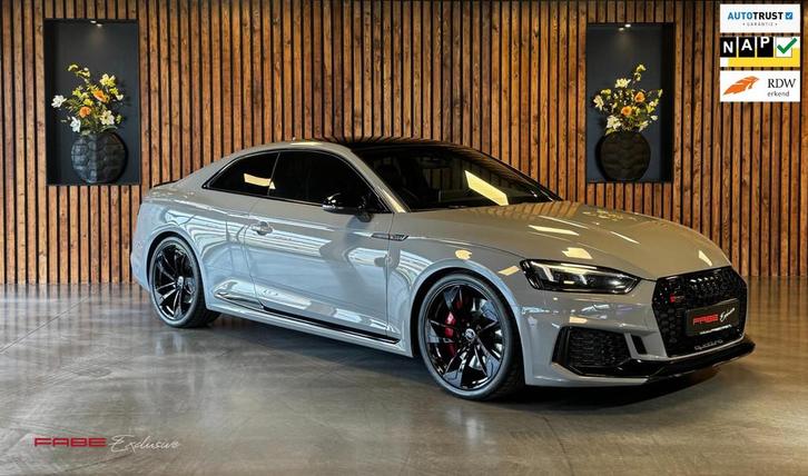 Audi A5 Coupé 2.9 TFSI RS 5 quattro, Auto's, Audi, Bedrijf, Te koop, RS5, 360° camera, 4x4, ABS, Achteruitrijcamera, Adaptive Cruise Control