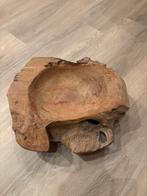 Houten Schaal/Mand - Uniek stuk!, Ophalen, Gebruikt, Schaal, Overige vormen