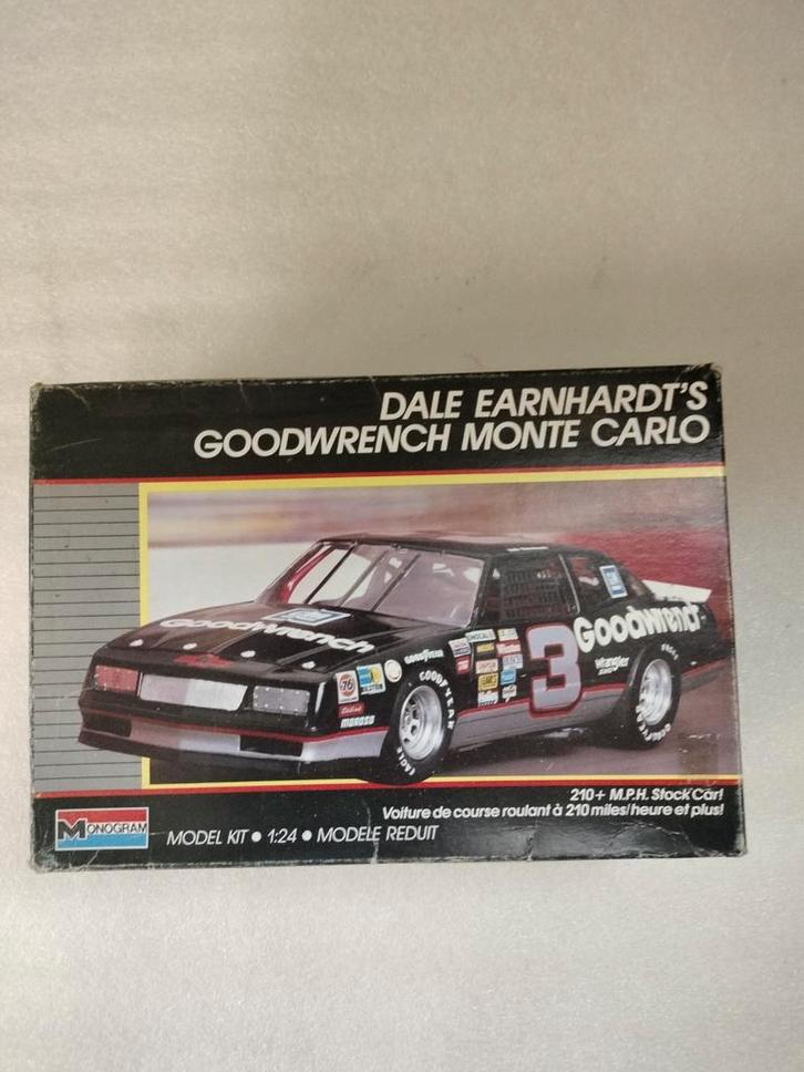 Monogram Dale Earnhardt Monte Carlo 1:24, Hobby en Vrije tijd, Modelbouw | Auto's en Voertuigen, Gebruikt, Auto, 1:32 tot 1:50