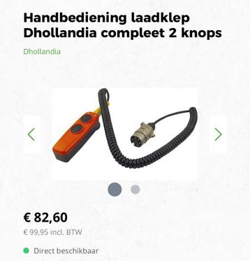 Dhollandia laadklep afstansbediening nieuw beschikbaar voor biedingen