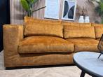 ZGAN Velvet Velours Hoekbank - Adore Gold - x 317 x 220, Ophalen, 250 tot 300 cm, Hoekbank, Zo goed als nieuw