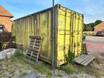 zeecontainer 20ft met containerslede kabelsysteem, Zakelijke goederen, Machines en Bouw | Keten en Containers, Ophalen