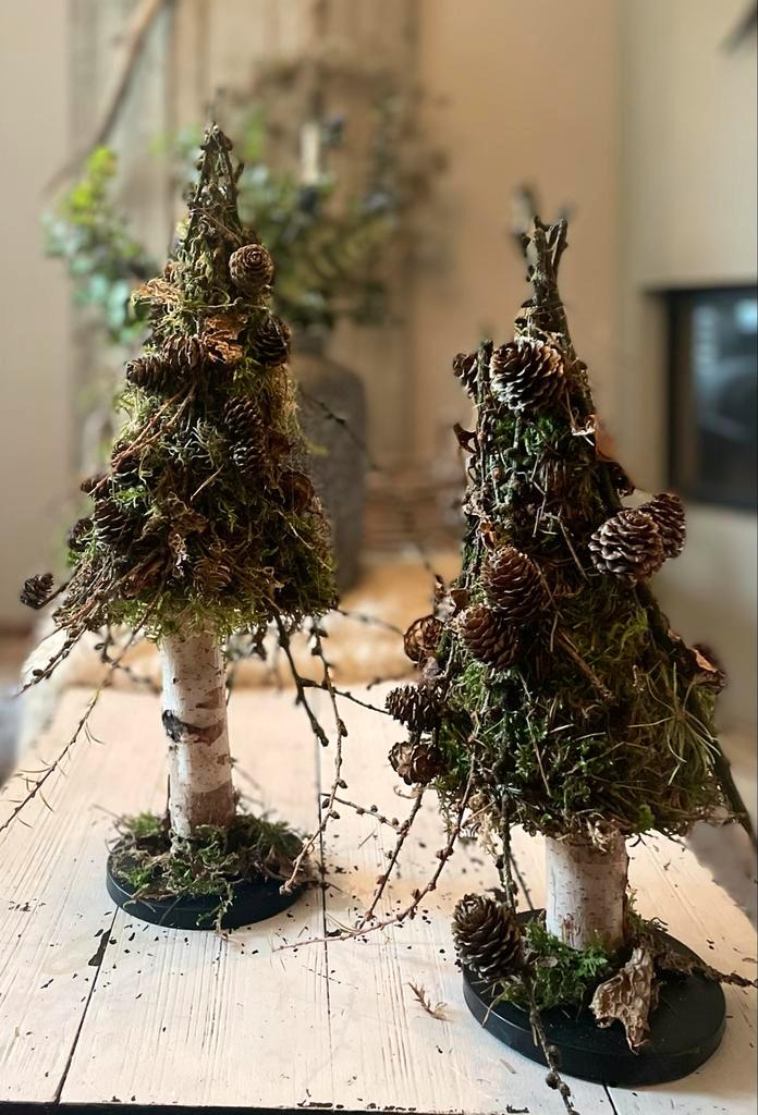 Landelijke Decoratie Boompjes, Huis en Inrichting, Woonaccessoires | Kransen, Ophalen of Verzenden
