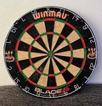 Winmau Blade 5 Dartboard incl. Pijlen, Ophalen of Verzenden, Gebruikt, Dartbord met pijlen