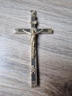 Antiek kruis groot 16cm jaren 1900, Ophalen, Gebruikt, Beeld(je)