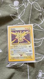 Zapdos Holo - Base Set - Nederlands, Hobby en Vrije tijd, Verzamelkaartspellen | Pokémon, Ophalen of Verzenden, Gebruikt, Losse kaart
