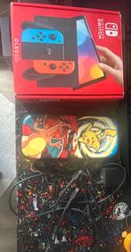Nintendo Switch OLED + Pokémon Scarlet + Hoes, Spelcomputers en Games, Games | Nintendo Switch, 1 speler, Eén computer, Ophalen of Verzenden