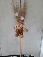 Decoratie bezem met stropopje, Ophalen, Zo goed als nieuw