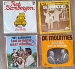 4x Singletjes 45 toeren DE MOUNTIES o.a. Piet Bambergen, Cd's en Dvd's, Gebruikt, 7 inch, Single, Ophalen of Verzenden