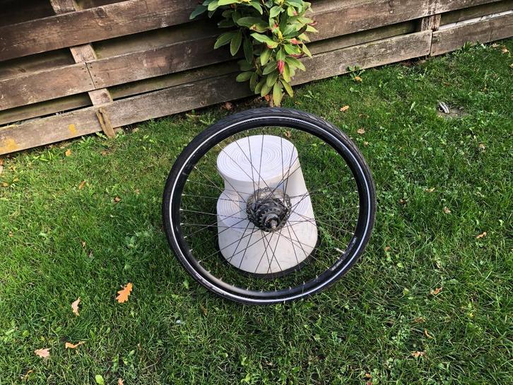 :28 inch achterwiel 8 NEXUS versnellingen schijfrem, Fietsen en Brommers, Fietsonderdelen, Gebruikt, Algemeen, Wiel, Ophalen of Verzenden