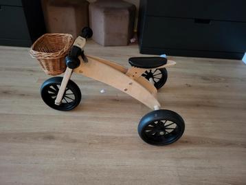 Loopfiets hout, 3 en 2 wielen ombouwen beschikbaar voor biedingen