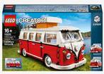 Lego 10220 VOKSWAGEN T1 CAMPER, NIEUW, Kinderen en Baby's, Speelgoed | Duplo en Lego, Nieuw, Ophalen of Verzenden, Lego