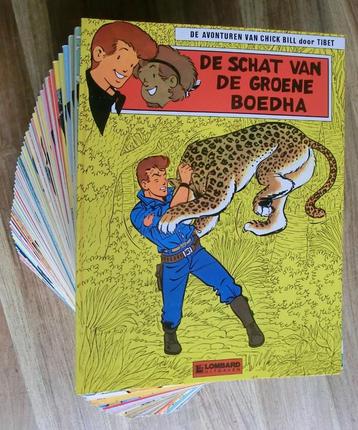 52 stripboeken uit de reeks van Chick Bill beschikbaar voor biedingen