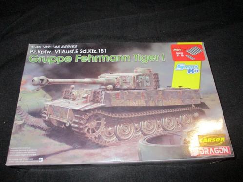 D-500,DRAGON 1-35,NO,6484,Pz.Kpfw.VI Ausf.E Sd.Kfz.181 Grupp, Hobby en Vrije tijd, Modelbouw | Auto's en Voertuigen, Nieuw, Verzenden