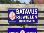 Batavus emaillebord, Ophalen, Gebruikt, Reclamebord