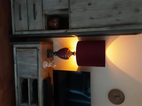 Vintage schemerlampen met nieuwe kap, Huis en Inrichting, Lampen | Tafellampen, Zo goed als nieuw, 75 cm of meer, Metaal, Overige materialen
