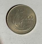 5000 lira Turkije 1994, Ophalen of Verzenden, Overige landen