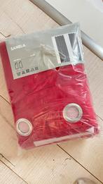 Sanela gordijnen rood ikea velours, Huis en Inrichting, Verzenden, Nieuw, Rood, Vintage retro