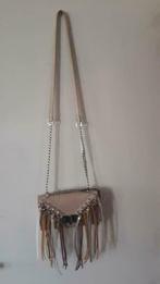 Supertrash tasje met franjes beige, nieuw met kaartje, Ophalen of Verzenden, Nieuw, Beige, Schoudertasje