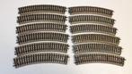 MARKLIN H0 5100 gebogen M rails 12X € 9,95 incl. verzenden, Hobby en Vrije tijd, Modeltreinen | H0, Wisselstroom, Gebruikt, Rails