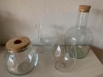 Diverse planten terrariums incl gereedschap, Ophalen, Overige materialen, Gebruikt, Rond