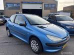 Zeer nette Peugeot 206 AUTOMAAT! NIEUWE APK! NAP, Blauw, Bedrijf, 39 €/maand, 75 pk