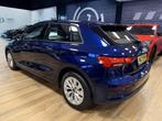 Audi A3 Sportback 40 TFSI e Business edition PHEV|NAVIGATIE|, Auto's, Stof, Gebruikt, 4 cilinders, Blauw