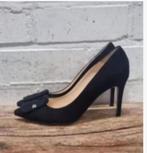 March23 - Suedeleren pumps maat 38 - Als nieuw - March 23, Pumps, Zwart, Nieuw, Ophalen of Verzenden