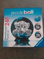 Ravensburger Puzzleball 240 stukjes - Sneeuwluipaard, Ophalen of Verzenden, Zo goed als nieuw