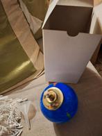 Blauwe Kaars / Olielamp Sruf Zweden, Overige materialen, Verzenden, Zo goed als nieuw, Kaars
