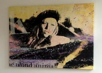 Ronald Chapeau - Kate Moss 150x105cm beschikbaar voor biedingen