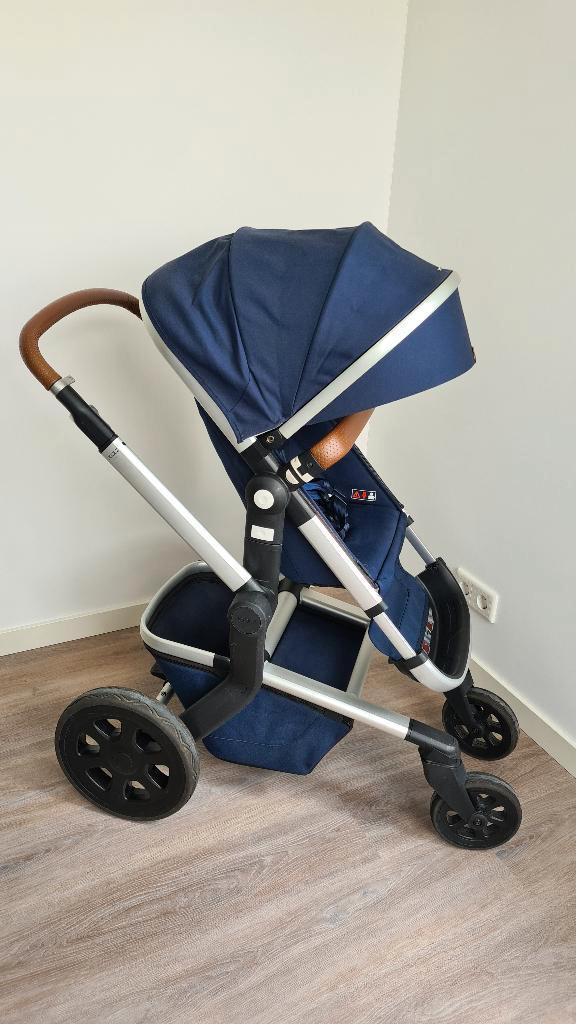Joolz DAY2 earth parrot blue met voetenzak, Kinderen en Baby's, Kinderwagens en Combinaties, Zo goed als nieuw, Overige merken
