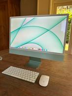 Apple iMac 24” | 8-core | 512GB SSD | TouchID | NIEUWSTAAT, 24", IMac, Zo goed als nieuw, 4 Ghz of meer