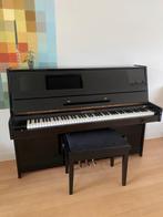 Hoogglans zwarte piano, Muziek en Instrumenten, Gebruikt, Piano, Hoogglans, Zwart