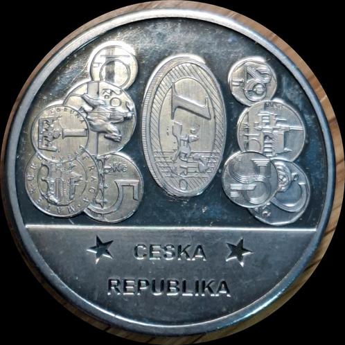 131# Tsjechië grote herdenkingspenning 2004, Postzegels en Munten, Penningen en Medailles, Overige materialen, Ophalen of Verzenden