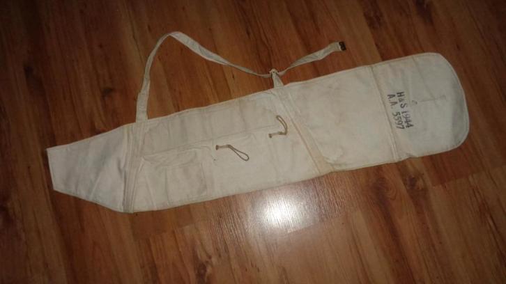 1944 Sten gun winter camouflage draag tas ww2 wo2, Verzamelen, Militaria | Tweede Wereldoorlog, Landmacht, Overige typen, Engeland