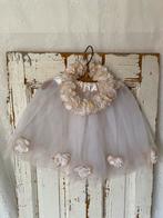 Brocante tutu met bloemenkransje, Ophalen of Verzenden