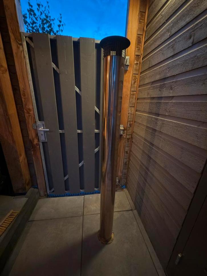 STOKEM - Rookgasafvoer + Regenkap, Tuin en Terras, Tuinhaarden, Gebruikt, Ophalen